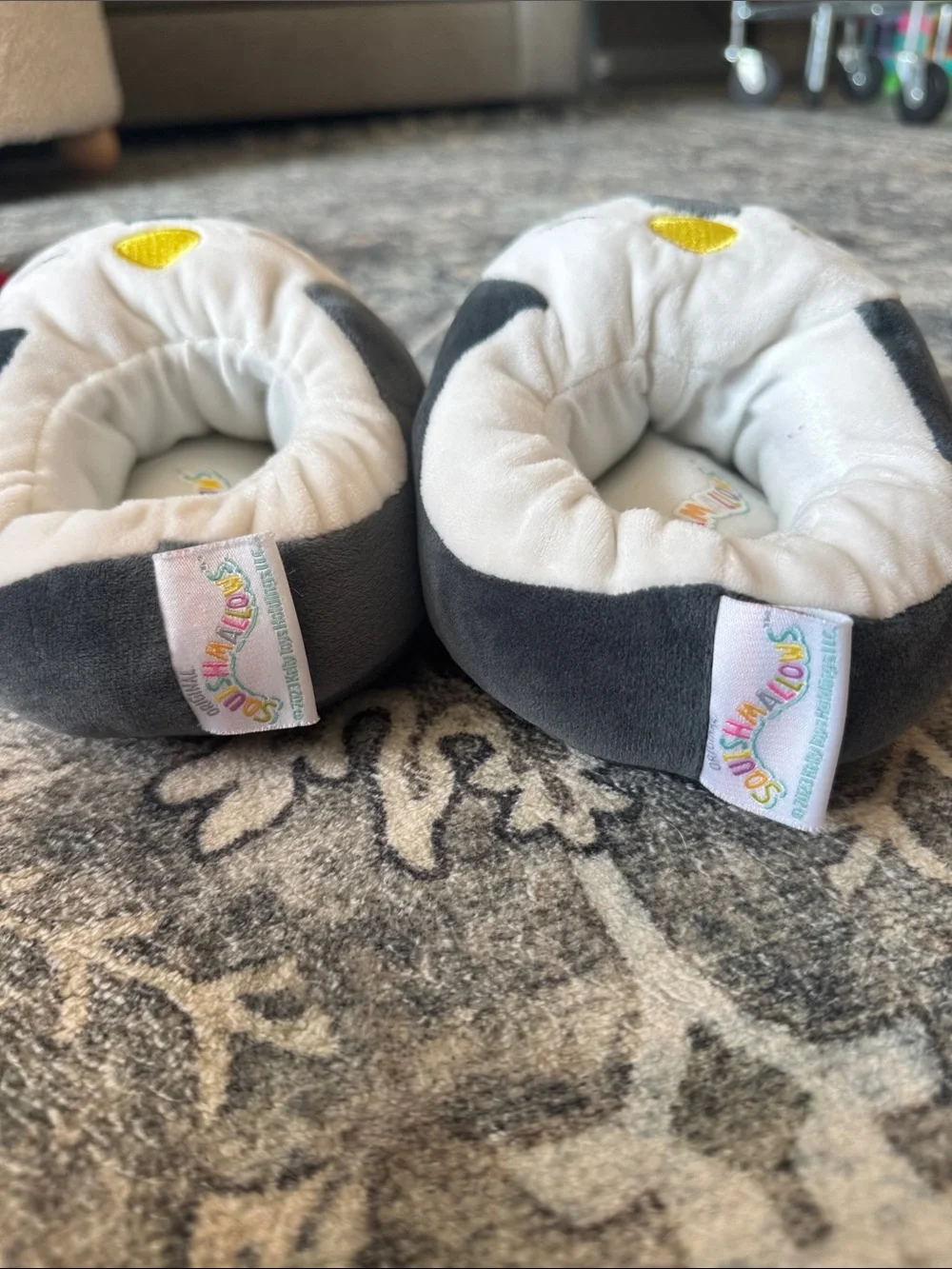 Squishmallows Penguin Slippers